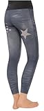 Capelli New York Girls Star Denim Look Legging