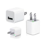 USB Power Adapter for Apple iPhone 4G, Ipod Mp3, Ipod Shuffle, Blackberry and other USB devices. (White)