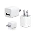 USB Power Adapter for Apple iPhone 4G, Ipod Mp3, Ipod Shuffle, Blackberry and other USB devices. (White)