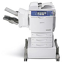 Xerox WorkCentre 6400XF - Multifunction ( fax / copier / printer / scanner ) - color - laser - copying (up to): 37 ppm (mono) / 32 ppm (color) - printing (up to): 37 ppm (mono) / 32 ppm (color) - 1600 sheets - 33.6 Kbps - USB, 10/100 Base-TX