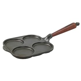 Skeppshult Egg frying pan with Woooden Handle