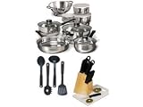 Gibson Chef's Classic Chef's Classic Cookware and Kitchen Set 44-pc.