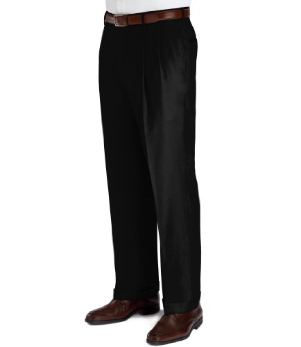 Signature Wool Gabardine Pleated Extended Sizes