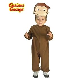 Curious George Flannel Infant Storybook Monkey Costume
