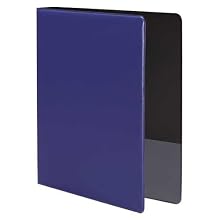 Wilson Jones Heavy Duty No-Gap Round Ring Binder, 3 Inch Capacity, Letter Size, Dark Blue (W364-49NBLPP)