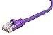 PTC Patch Cat 6 RJ-45/8P8C Internet Networking Cables | 5 & 10 Pack (5 ft. (5 Pack), Purple)
