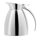 Elia Slimline Thermal Jug SCV 0.3ltr | 2.5 Cup Thermal Jug, Stainless Steel Vacuum Jug, Thermal Flask