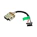 GinTai DC Power Jack Harness Cable Replacement for HP Slate All-in-One 17-l009 17-l010 17-l020