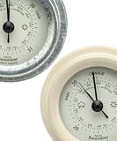 Cream Enamel Barometer