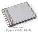 Stewart Stand Houndstooth Stainless Steel Bifold Wallet with Diagonal Slots