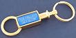 Colorado Rockies Gold Tone Valet Keychain