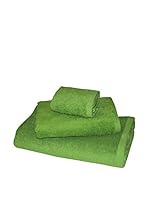 Casa Campo  Set Toalla 3 Uds. Iris (Pistacho)