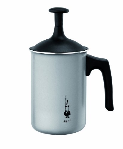 Bialetti Tutto Crema Milchaufschäumer 3 Tassen mit Doppelsieb für einen stabilen Milchschaum Bialetti Tutto Crema Milchaufschäumer 3 Tassen mit Doppelsieb für einen stabilen Milchschaum