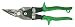 Wiss M2R 9-3/4 Metalmaster Compound Action Snips, Cuts Straight to Right