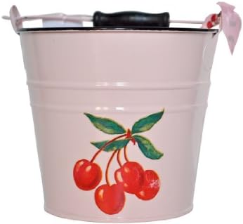 Retro Cherries Pink Baby Bucket