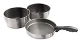 Brunton Vapor Stainless Steel Cookset (Silver) by Brunton