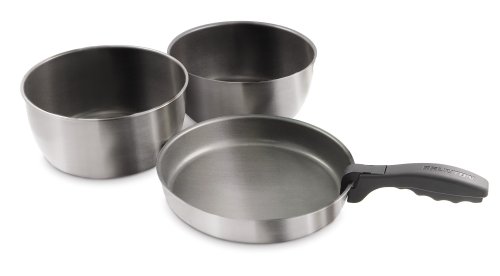 Brunton Vapor Stainless Steel Cookset (Silver) by Brunton