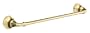 Kohler K-11270-AF Forte Traditional 18-Inch Towel Bar, Vibrant French Gold