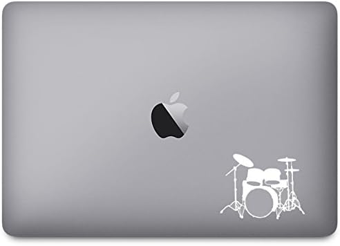 By Decorainbow-"Drum Set - Tribal music" x 2 decals (4",6") quotes apple macbook air retina 11" 13" 15" ipad Home Decoration bed, living, kitchen, beth room wall window computer car bumper decal sticker