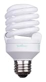 Earthmate EP2052AK 20-Watt Super Mini-Spiral CFL 2700K Bulb, 6-Pack