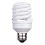 Earthmate EP2052AK 20-Watt Super Mini-Spiral CFL 2700K Bulb, 6 Pack