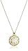 Amazon Collection 18k Yellow Gold Plated Sterling Silver Greek Key Necklace, 18