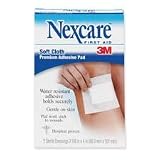 311fCGXTn L. SL160  Nexcare Soft Cloth Premium Adhesive Pad 2 3/8 x 4   5 ea