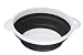 from Premier Housewares Premier Housewares Zing 22.5 cm Diameter Double Handle Collapsible Colander, Black/ White Model 804880