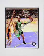 Photo File Boston Celtics Ray Allen 2008 NBA Finals Game 4 Matted Photo