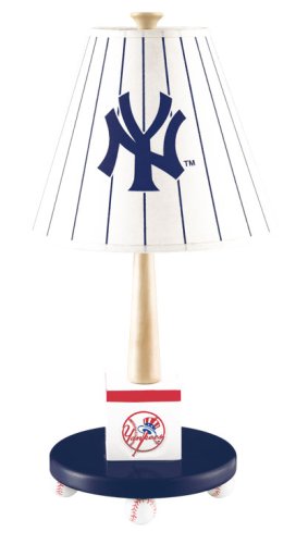 Toys: Guidecraft New York Yankees Table Lamp