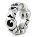 Authentic Ohm Beads Hug Kiss SPACER Fits European Bead Bracelets