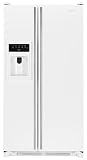 Review Jenn-Air  / Jenn-Air JSD2695KGW 25.6 cu. ft. Side-by-Side Refrigerator with Elevator Shelves, External Ice/Water Dispenser and Automatic Ice Maker: High Gloss White