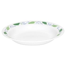 Corelle Livingware 15-Ounce Rimmed Soup Salad Bowl, Spearmint by Corelle