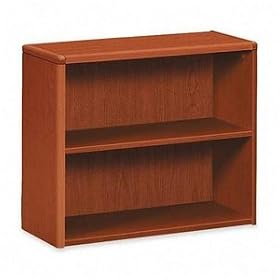 10700 Series 30 H Two Shelf Bookcase Finish: Henna Cherry