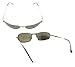 Extra Large Square Sunglasses High Nickel Metal Frame