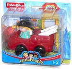 LittlePeople Fisher Price Firetruck with Fire Rescue Figure