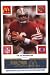 San Francisco 49ers McDonald's 1986 Football Cards (Blue Tab Set) 24 Cards