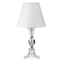 Simply Shabby Chic Crystal Candlestick Table Lamp - Small