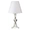 Simply Shabby Chic Crystal Candlestick Table Lamp - Small