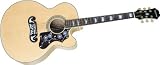 Epiphone EJ-200CE Acoustic-Electric Guitar, Shadow Preamp, Natural