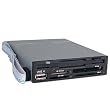 All-in-1 Floppy + USB2.0 Internal Flash Memory Card Reader and Writer Floppy Disk Drive for CF, SD, SDHC, xD, MS Pro Duo, MMC: XP-146 (Black, Retail)