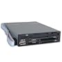 All-in-1 Floppy + USB2.0 Internal Flash Memory Card Reader and Writer Floppy Disk Drive for CF, SD, SDHC, xD, MS Pro Duo, MMC: XP-146 (Black, Retail)