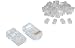 Electronics : 100 x RJ45 Ends Crimps Cat5E Connectors Plugs LAN Cat 5
