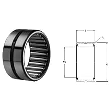 RBC Bearings Pitchlign SJ6926 6.0000" Bore, 7.5000" OD, 3.000" Width Needle Roller Bearings