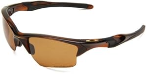 Oakley Mens Half Jacket 2.0 XL  OO9154-08 Polarized  Sunglasses,Polished Rootbeer Frame/Bronze Polarized Lens,one size
