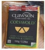 Somerdale Clawson Cotswold Cheese, 5.29 Ounce -- 12 per case.