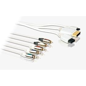 Philips SGP9101/27 Component HD / AV Cable for PS3, PS2, XBox360, Elite, and Wii - 8ft/2.4m