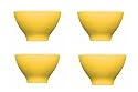 Emile Henry Japanese Cups, Set of 4, Citron