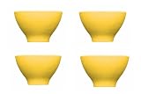 Emile Henry Japanese Cups, Set of 4, Citron