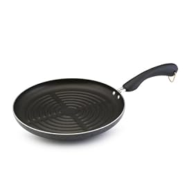 Paula Deen 11 Inch Round Grill Pan, Charcoal by Paula Deen